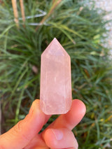 2.1-3.5" Self Standing Clear Quartz Amethyst Obsidian Rose Quartz Lapis Lazuli Black Tourmaline Obelisk Tower Points Crystal Lot 6 Crystals