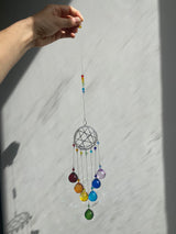 Rainbow Chakra Astrology Constellation Mandala Suncatcher Crystal Car Hanging Wall Kids Room Nursery Decor Rainbow Maker Birthday Gift