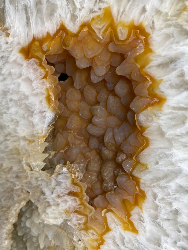 10lb 8oz Huge XL Brown Brazilian Agate Slice - Cheese Board - Display Cluster 13" x 13" 4762g Crystal from Brazil Gems Reiki Birthday Gift