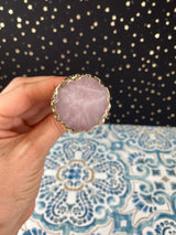 Crystal Wine Bottle Stopper Rose Quartz Ball, Amethyst Geode, Clear Quartz Terminated Point, Bottle Stoppers Christmas Birthday Gift Set