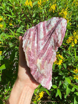 6.5" Large Pink Tourmaline Quartz 2lb 11oz 1210g Cluster, Rubellite Raw Crystal Depression Heart Chakra High Quality Rare Self Love Gift