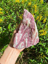 6.5" Large Pink Tourmaline Quartz 2lb 11oz 1210g Cluster, Rubellite Raw Crystal Depression Heart Chakra High Quality Rare Self Love Gift