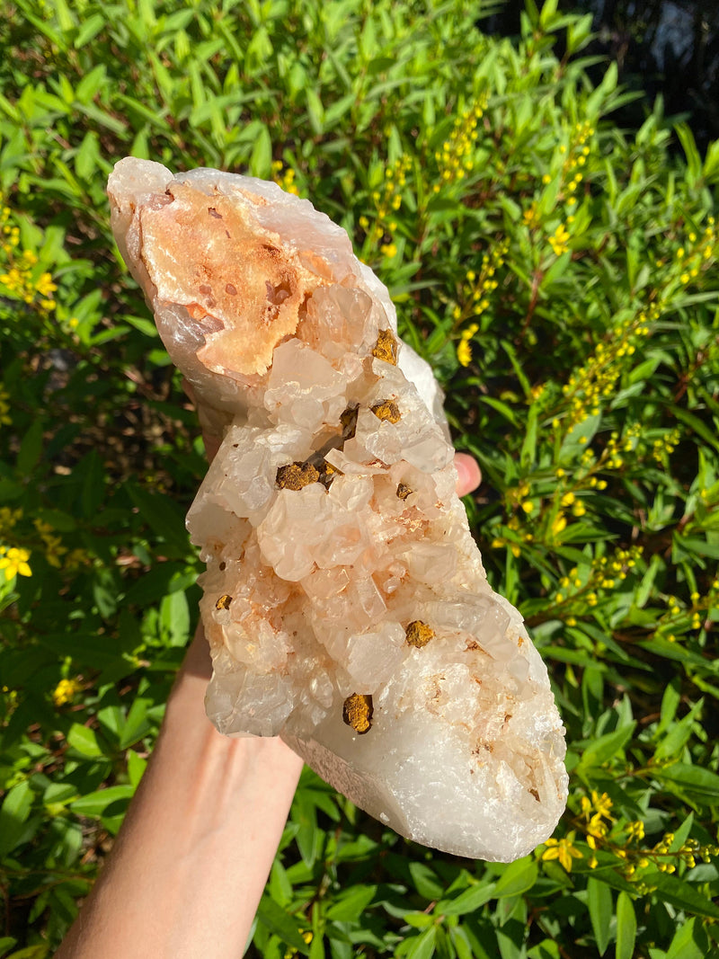 9.5” HUGE Unique Clear Quartz Cluster 7lb 8.4oz 3410g Many Twin Points Large Natural Crystal Mineral from Madagascar Display Big Crystal XL