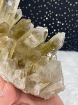 2LB 5oz Unheated Citrine Self Standing Cluster Natural Rare Crystal Lwena Congo 6.5" 1060 Birthday Housewarming Mother's Day Unique Gift Big