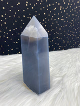 6.5" 2.84lb Banded Botswana Agate UNIQUE Crystal Self Standing Tower 1290g Druzy Quartz Obelisk Polished Healing Display Point Large Huge