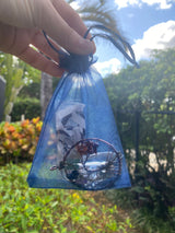 Tree of Life Circle of Life w Gift Bag 13" x 1.8" Eternity Crystal Suncatcher Car Charm Pendant Rainbow Maker Birthday Bridesmaid