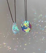 Crescent Moon & Sun Prism Suncatcher Set Rear View Mirror Car Charm AB Mandala Crystal Decor Rainbow Maker Window Hangings Housewarming Gift