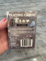 Luxury 52 Card Visual Crystal Healing Deck, Limited Edition Playing Cards Unique Gift Yogi Positivity Gemstone Lovers Manifestation Success