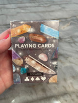 Luxury 52 Card Visual Crystal Healing Deck, Limited Edition Playing Cards Unique Gift Yogi Positivity Gemstone Lovers Manifestation Success