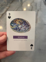 Luxury 52 Card Visual Crystal Healing Deck, Limited Edition Playing Cards Unique Gift Yogi Positivity Gemstone Lovers Manifestation Success