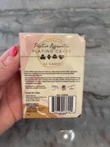 Luxury 52 Card Positive Affirmation Deck, Limited Edition Playing Cards Unique Gift for Yogi Positivity Crystal Lovers Manifestation Success